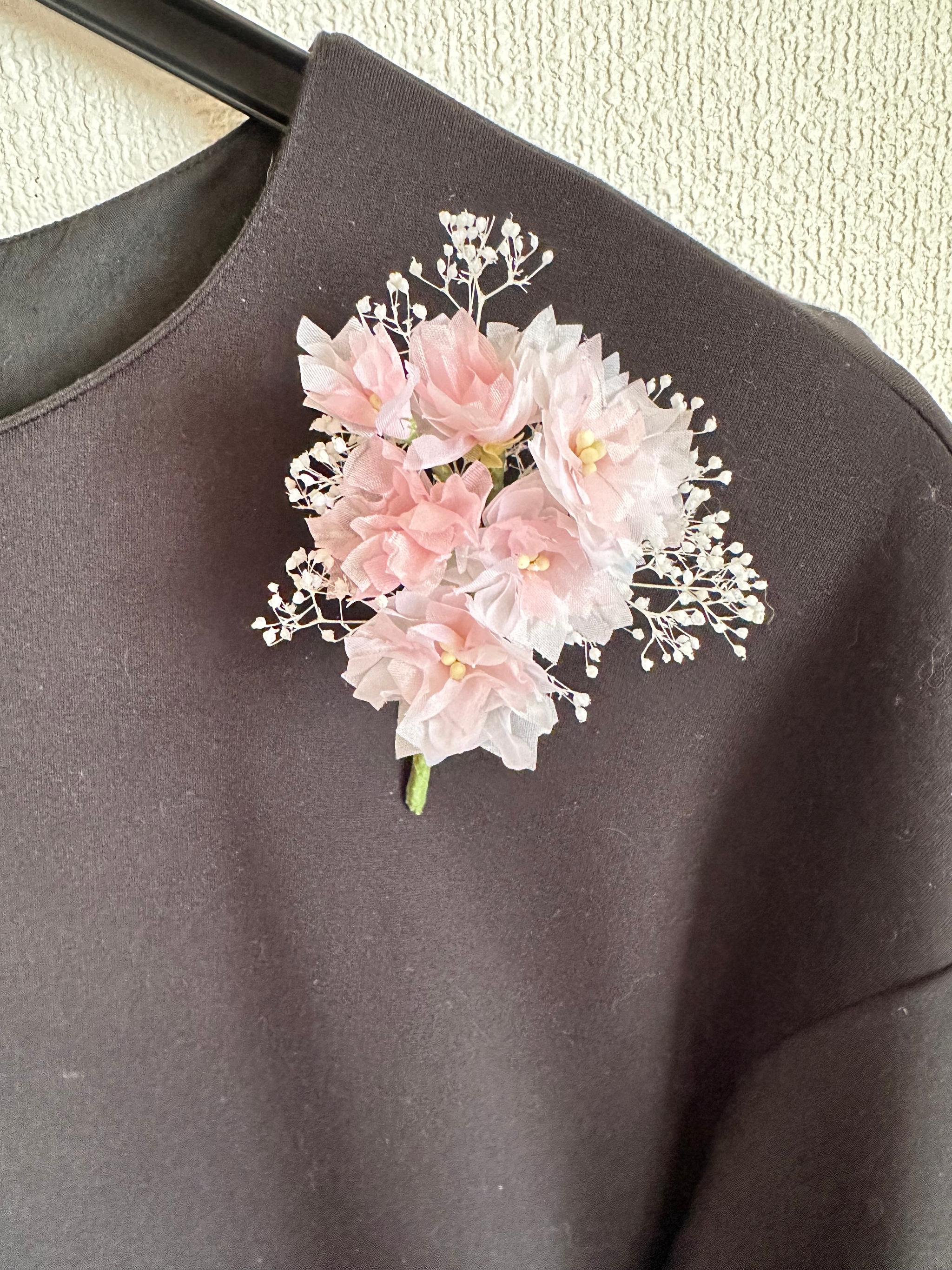 セレモニーコサージュ(布花＆ブリザーブドフラワー)
